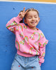 LET THE GOOD TIMES ROLL JESSICA FRILL SWEATSHIRT