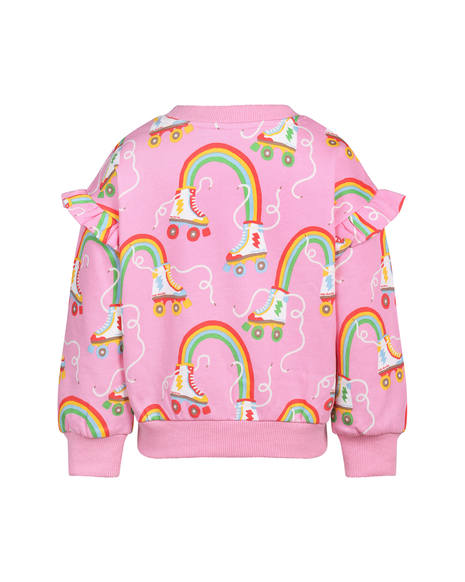 LET THE GOOD TIMES ROLL JESSICA FRILL SWEATSHIRT