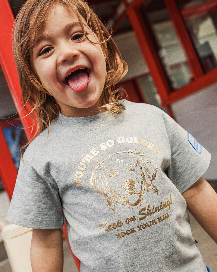 RILEY TEE IN GOLDEN HOUR