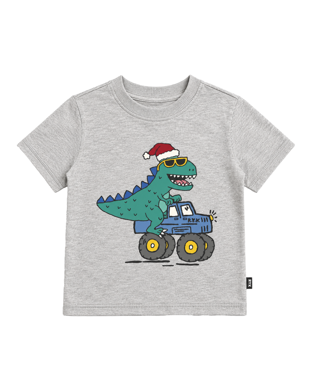 RILEY TEE IN GREY MARLE