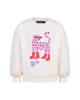 LEOPARD POM POM SWEATSHIRT