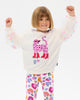 LEOPARD POM POM SWEATSHIRT