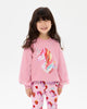 UNICORN HEARTS POM POM SWEATSHIRT