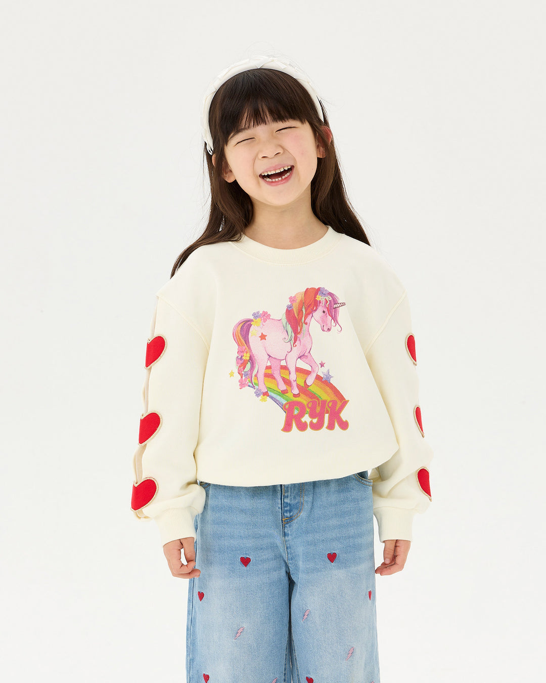 UNICORN HEARTS SIERRA SWEATSHIRT | Rock Your Baby
