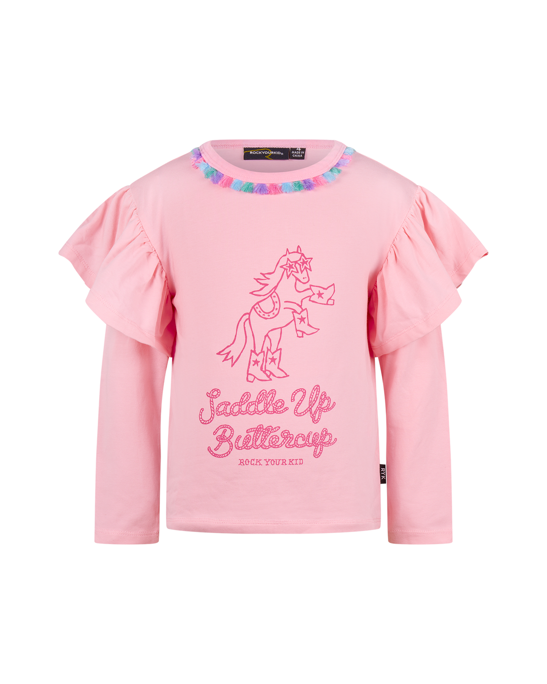 SADDLE UP BUTTERCUP LONG SLEEVE MEADOW T-SHIRT