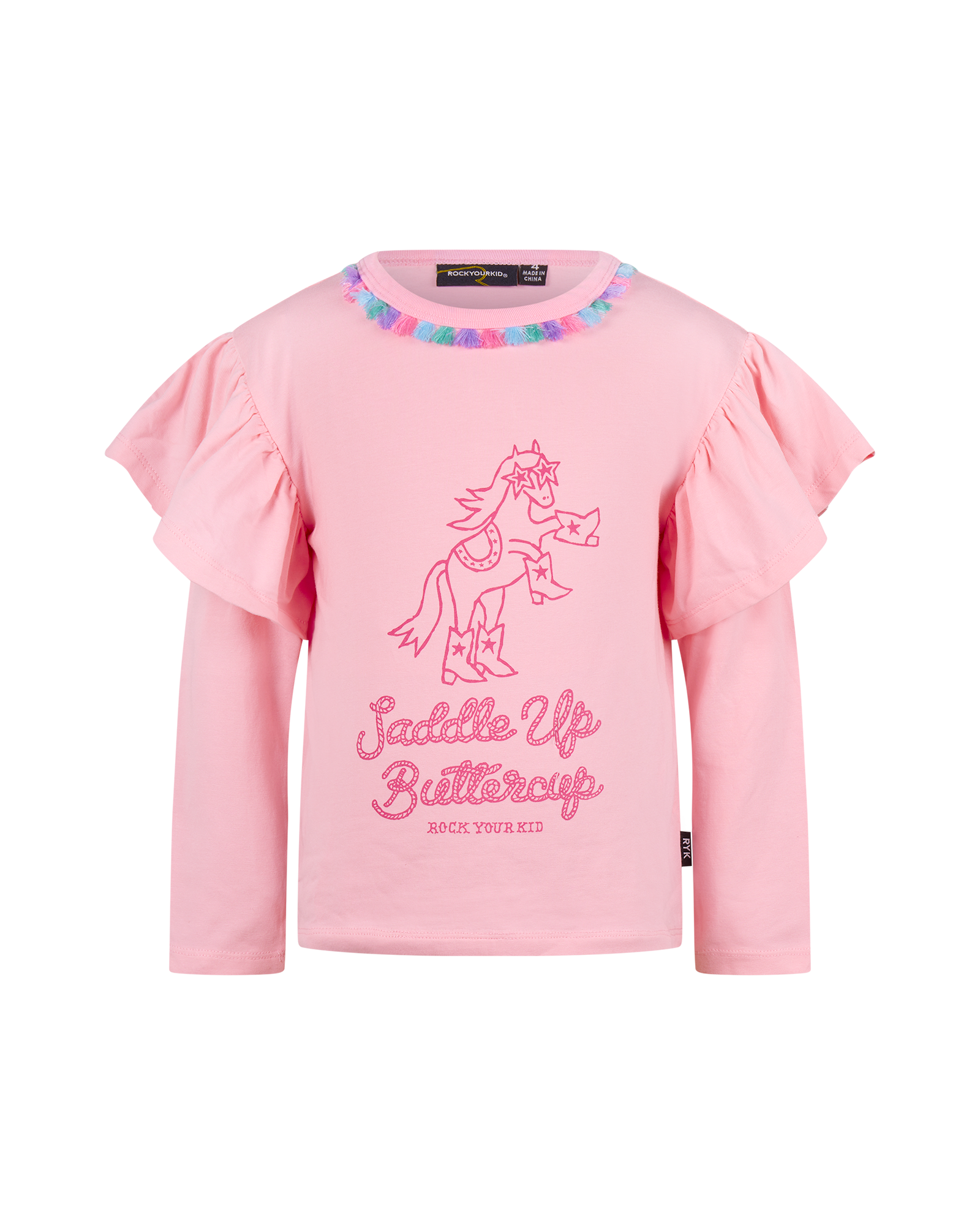 SADDLE UP BUTTERCUP LONG SLEEVE MEADOW T-SHIRT