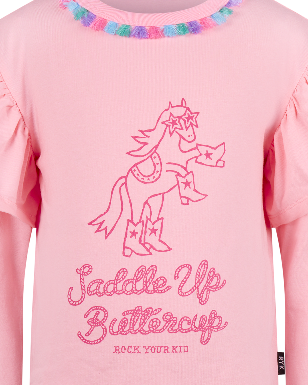 SADDLE UP BUTTERCUP LONG SLEEVE MEADOW T-SHIRT
