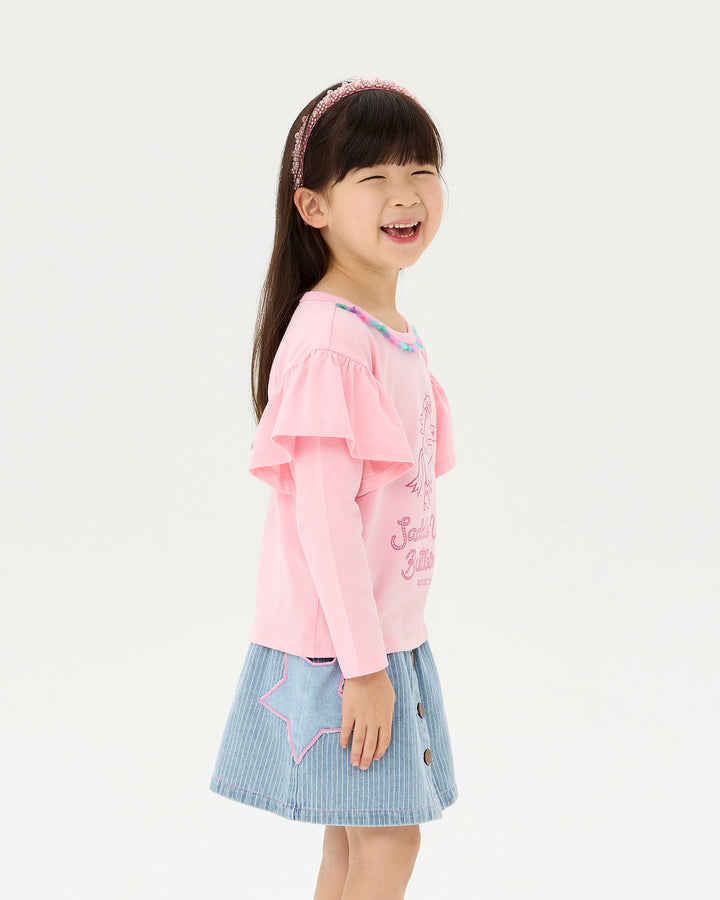 SADDLE UP BUTTERCUP LONG SLEEVE MEADOW T-SHIRT