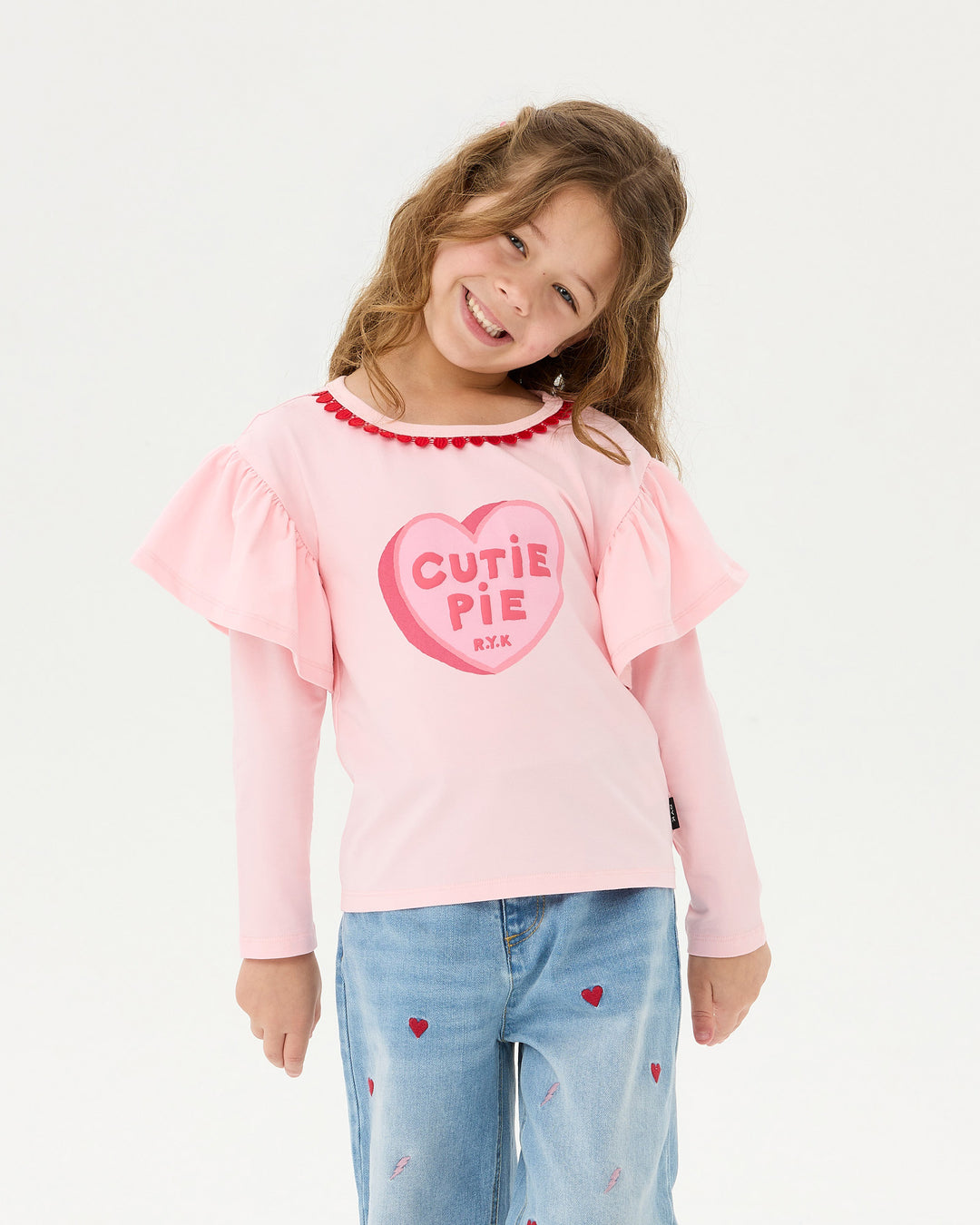 CUTIE PIE LONG SLEEVE MEADOW T-SHIRT | Rock Your Baby