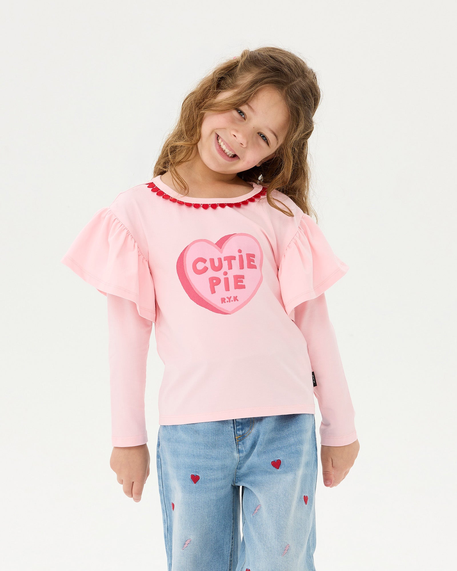 CUTIE PIE LONG SLEEVE MEADOW T-SHIRT | Rock Your Baby