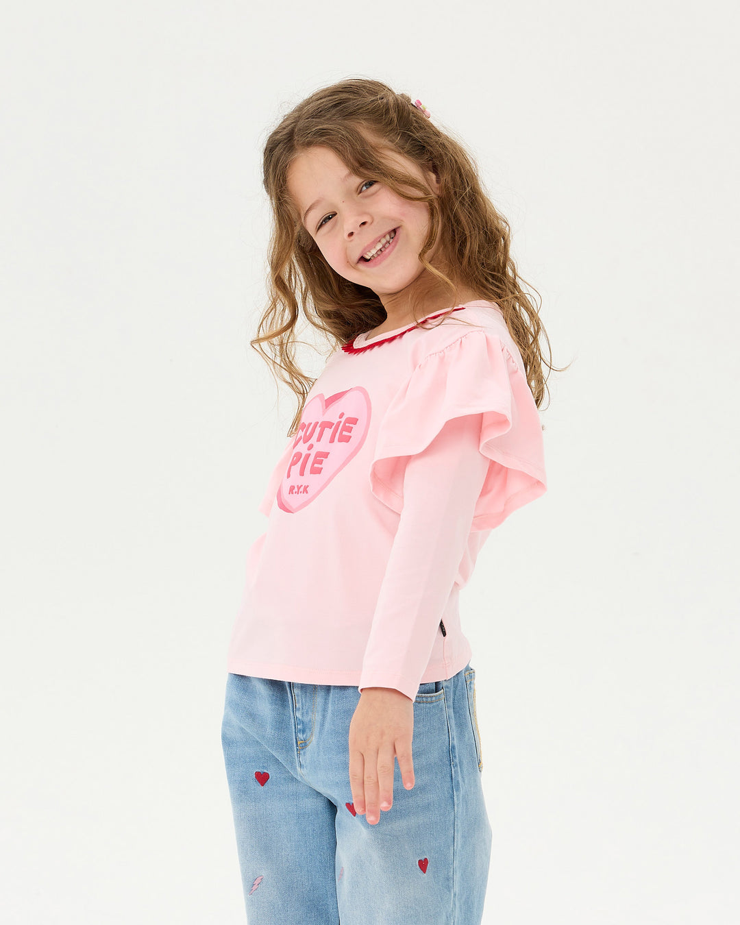 CUTIE PIE LONG SLEEVE MEADOW T-SHIRT