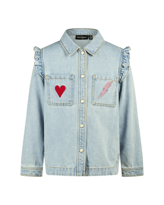 WILD AT HEART DENIM FERN SHIRT