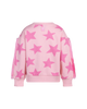 PINK STAR FUNKY FRINGE SWEATSHIRT