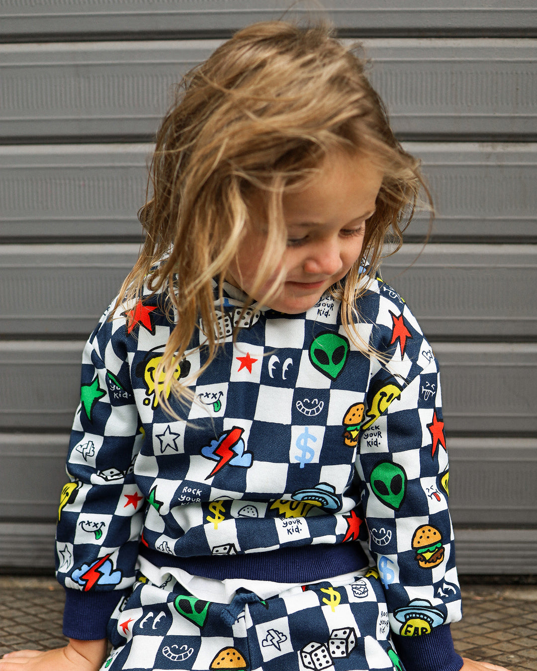 FAR OUT CHECK ALEXANDER HOODIE | Rock Your Baby