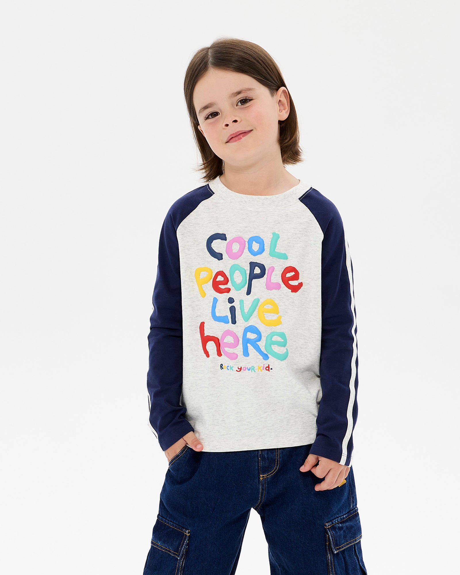 COOL PEOPLE LIAM LONG SLEEVE T-SHIRT