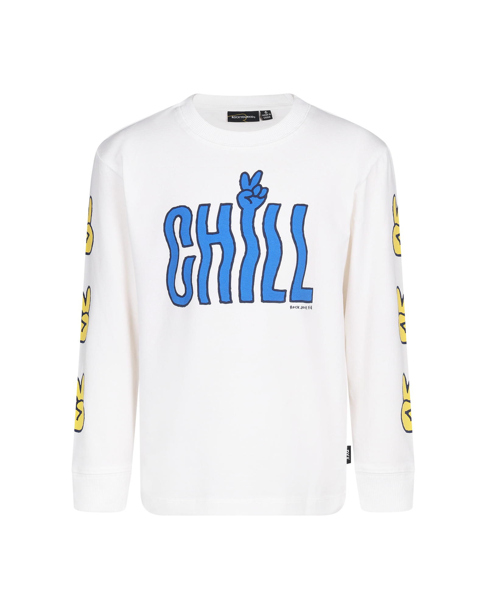 IT'S ALL CHILL DAVID LONG SLEEVE T-SHIRT