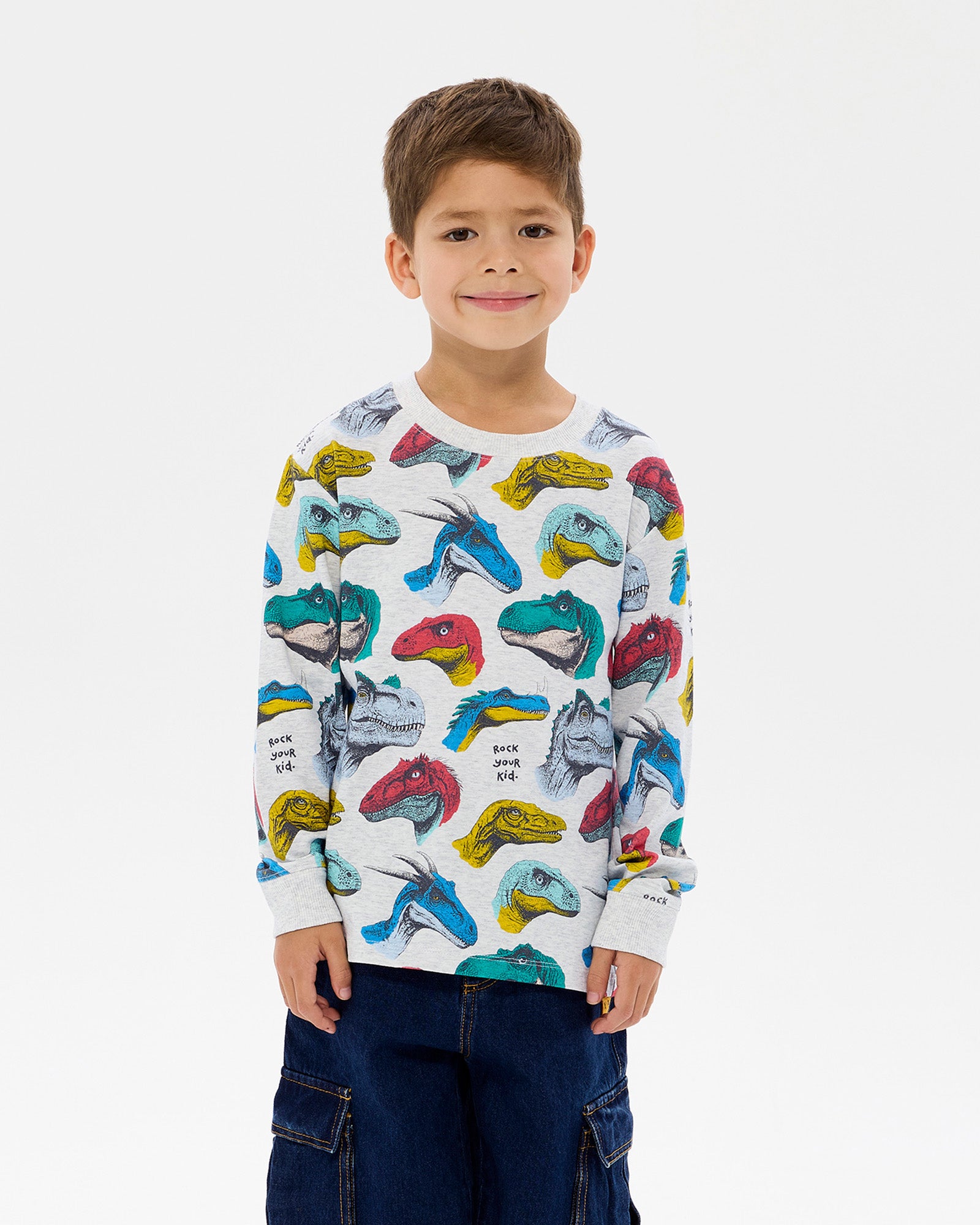 DINO SK8 DAVID LONG SLEEVE T-SHIRT
