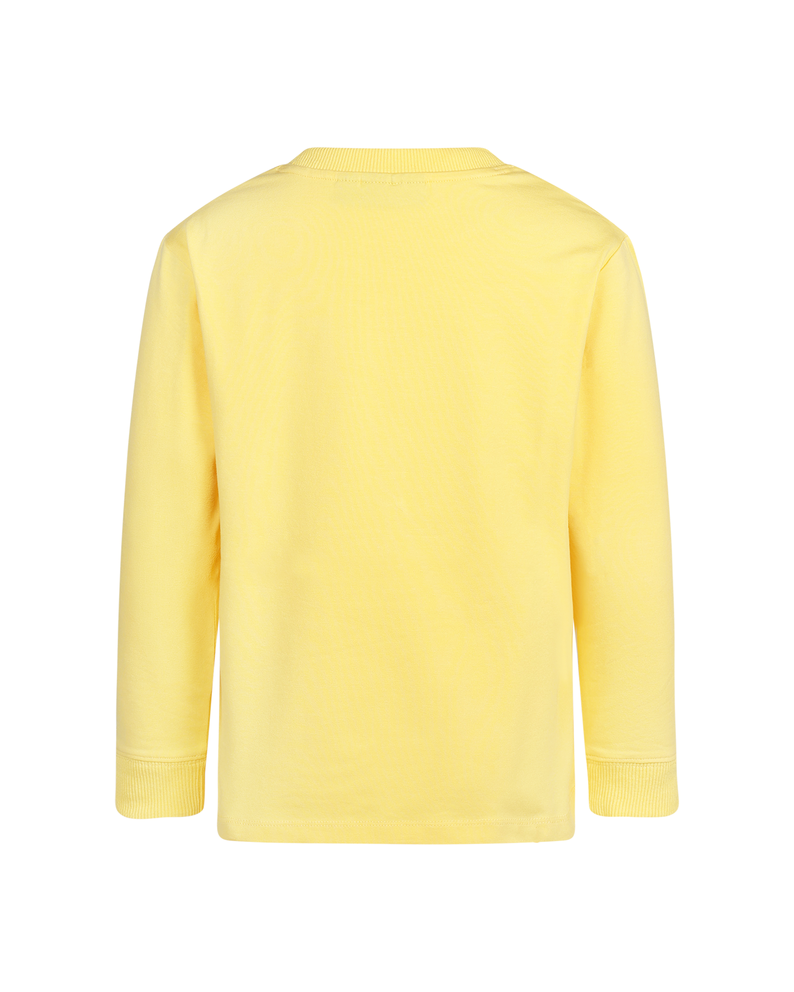 CHILL OUT DAVID LONG SLEEVE T-SHIRT IN YELLOW