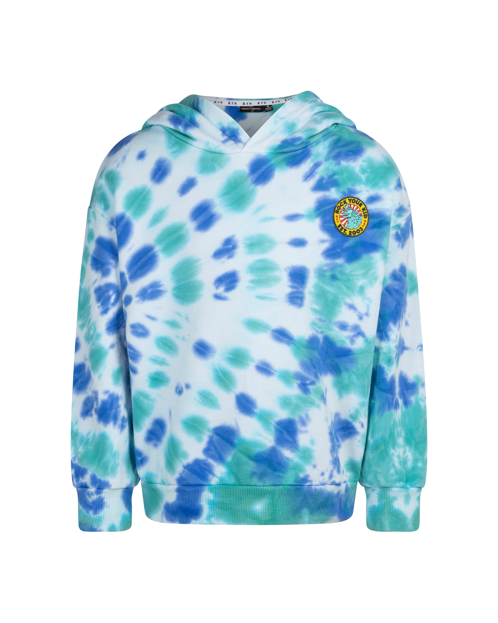 ZILLA SK8 TIE DYE REN HOODIE