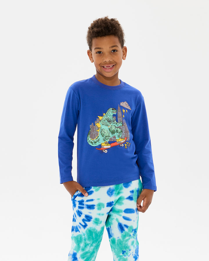 ZILLA SK8 MAX LONG SLEEVE T-SHIRT | Rock Your Baby