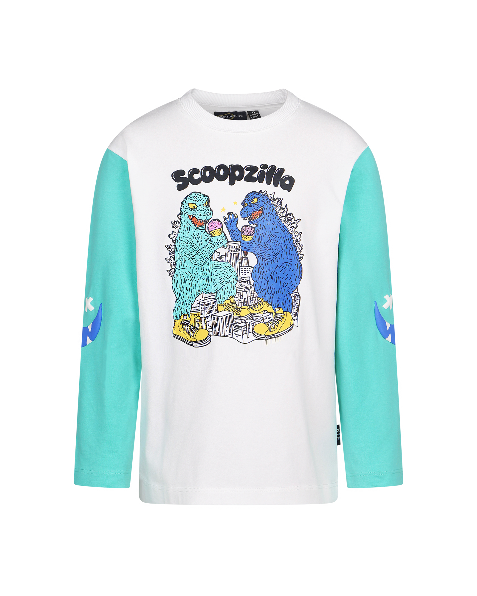 SCOOPZILLA MAX LONG SLEEVE T-SHIRT
