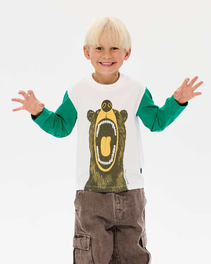 GRIZZLY MAX LONG SLEEVE T-SHIRT | Rock Your Baby
