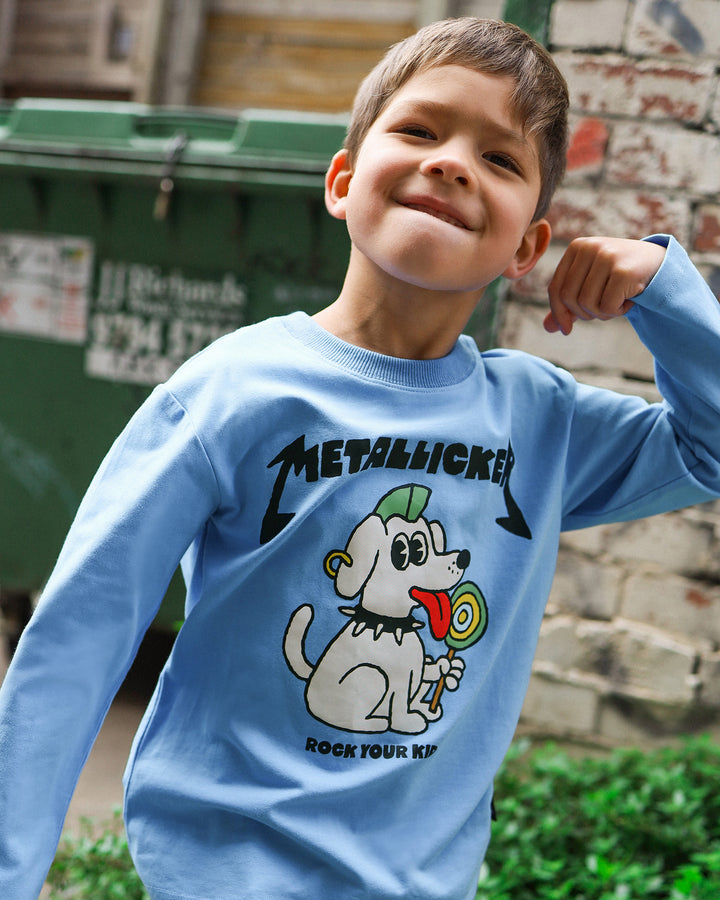 METALLICKER MAX LONG SLEEVE T-SHIRT | Rock Your Baby