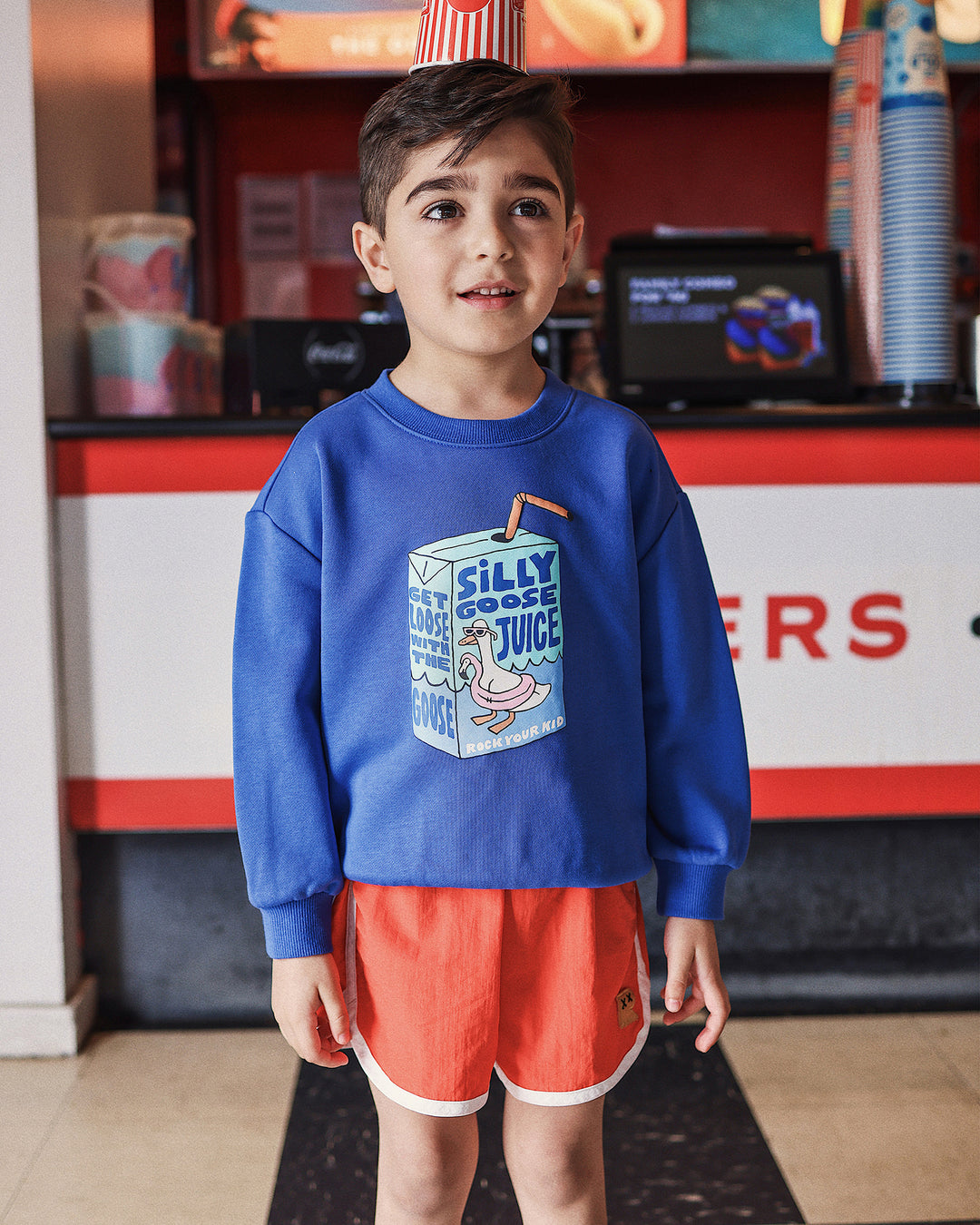 BILLY SWEATER IN COBALT BLUE