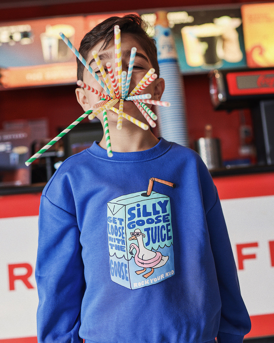 BILLY SWEATER IN COBALT BLUE