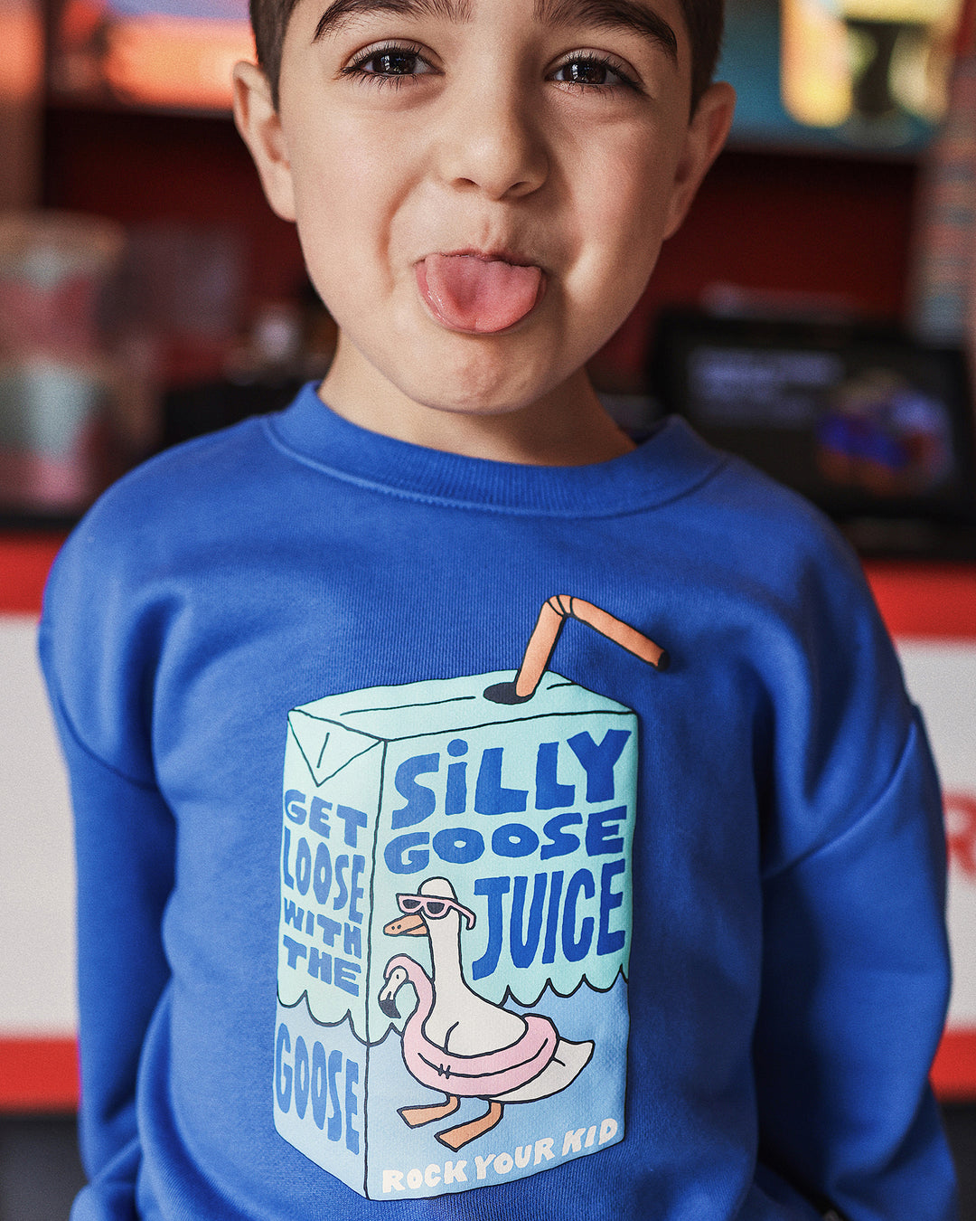 BILLY SWEATER IN COBALT BLUE