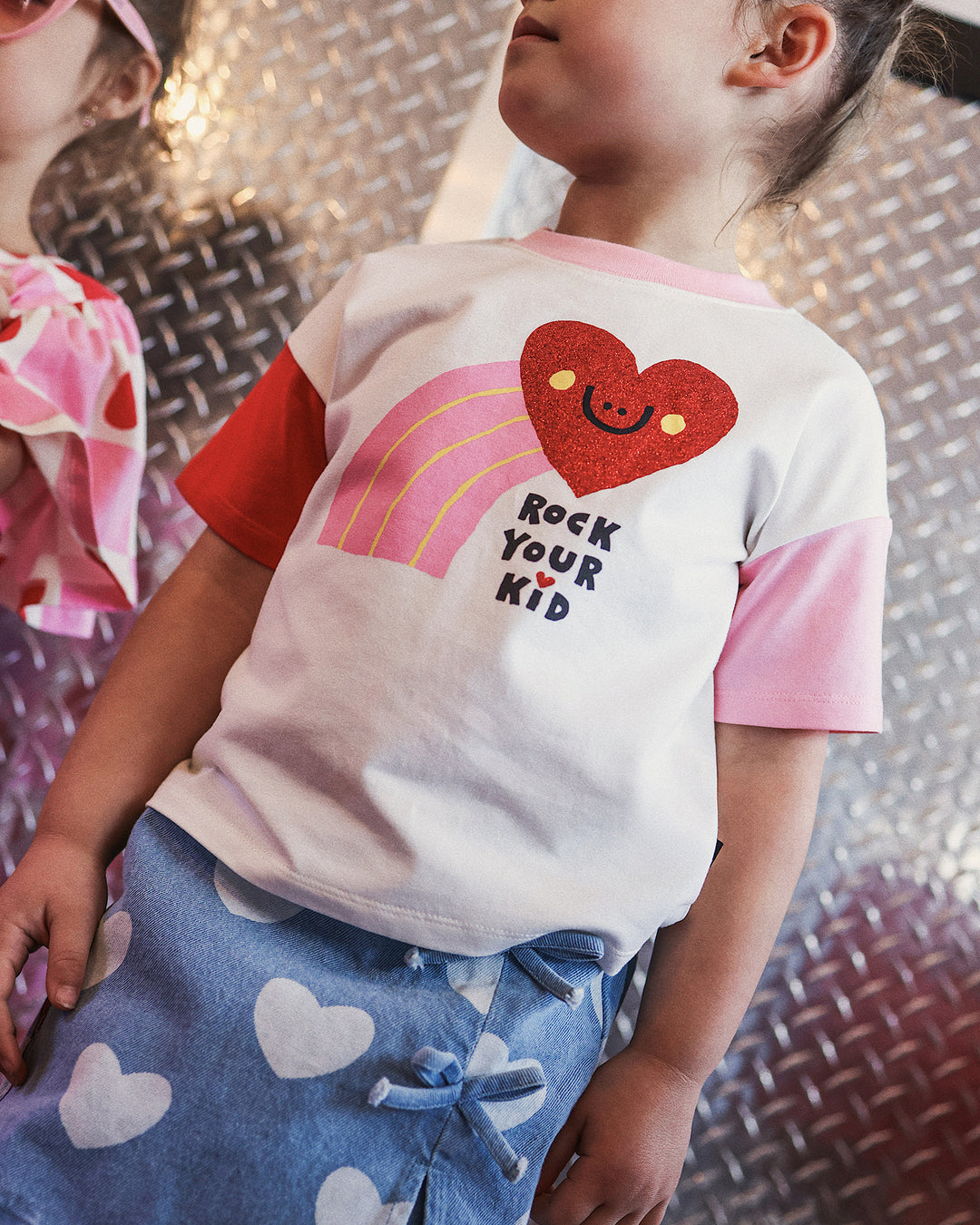 TINA TEE IN STRAWBERRY CREAM
