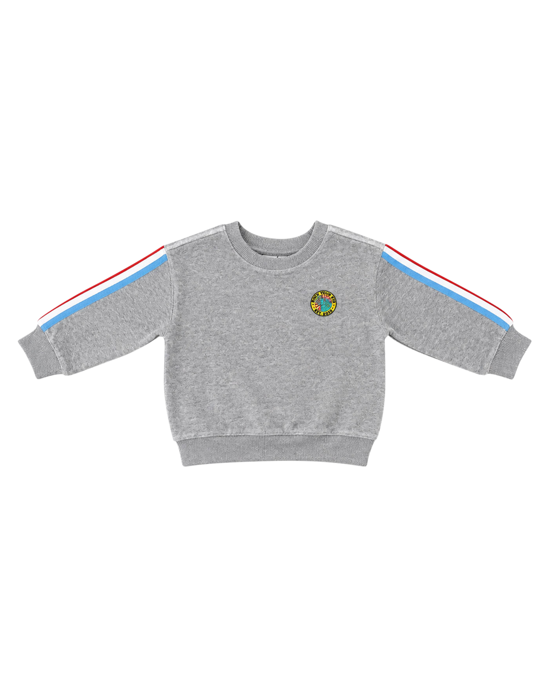 VINNIE SWEATER IN GREY MARLE
