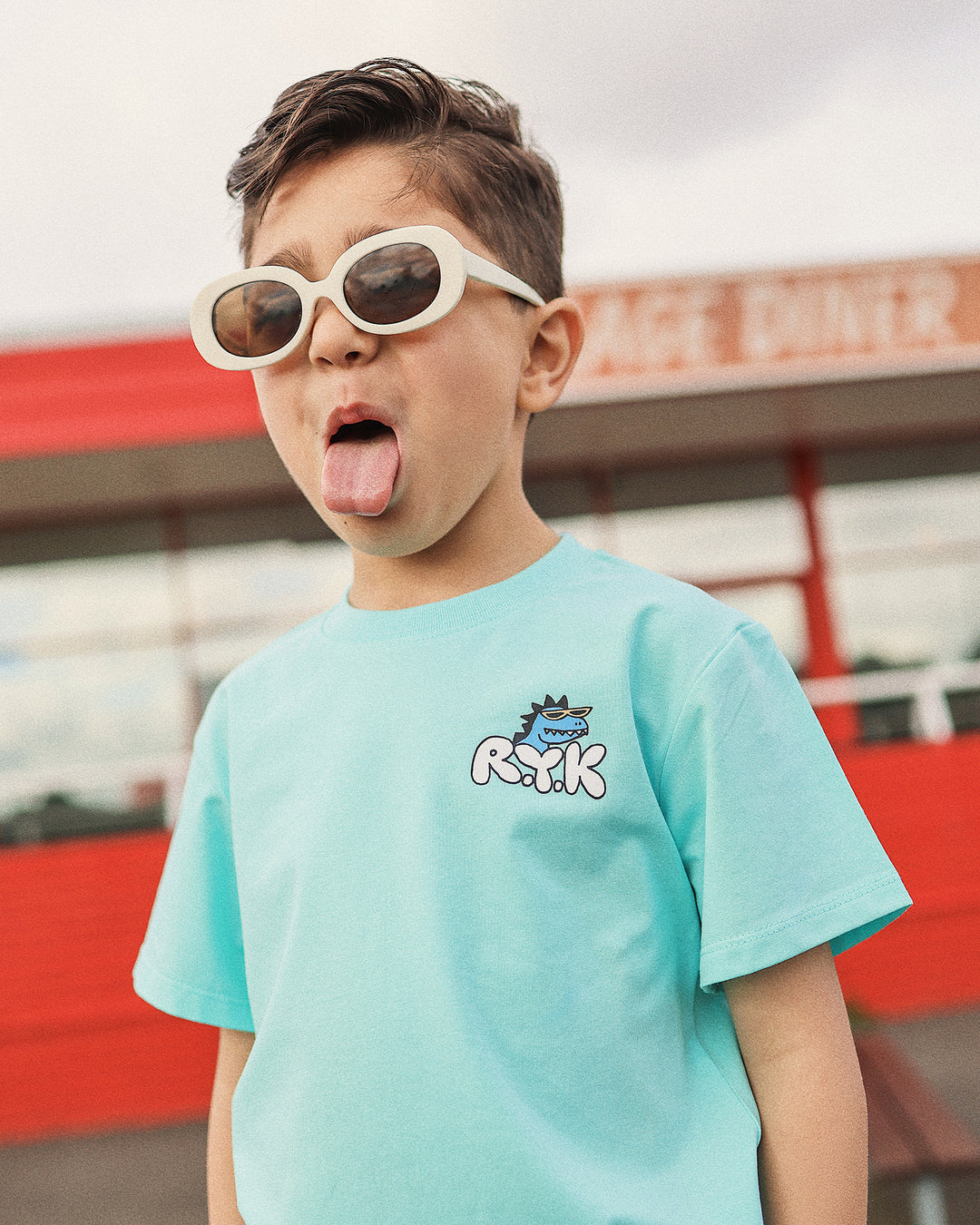 JET TEE IN AQUA SEA