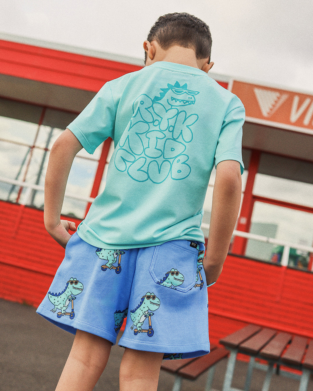JET TEE IN AQUA SEA