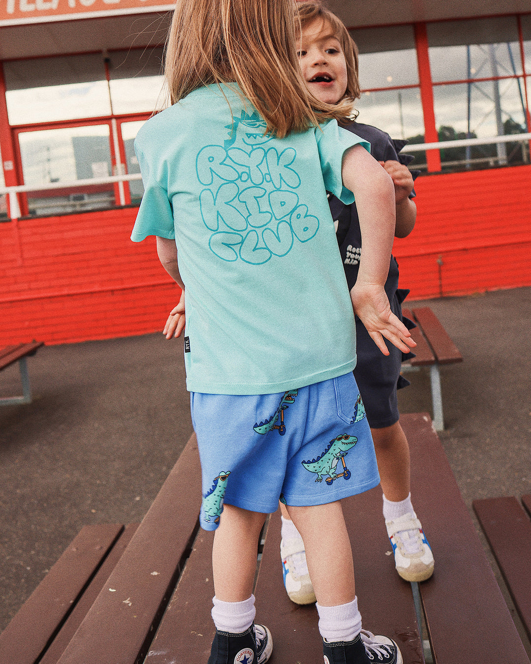 JET TEE IN AQUA SEA