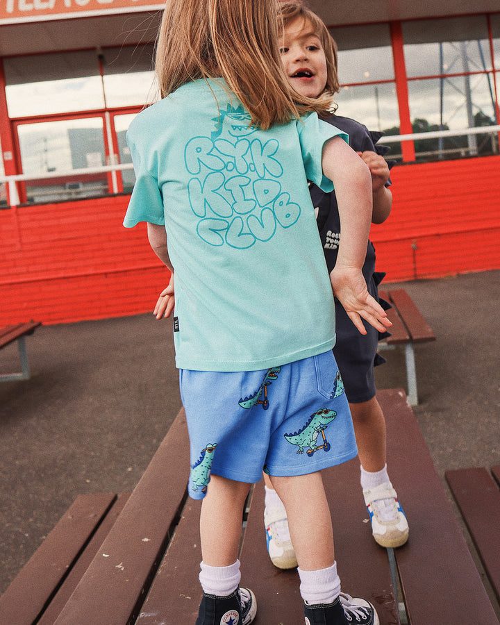 JET TEE IN AQUA SEA