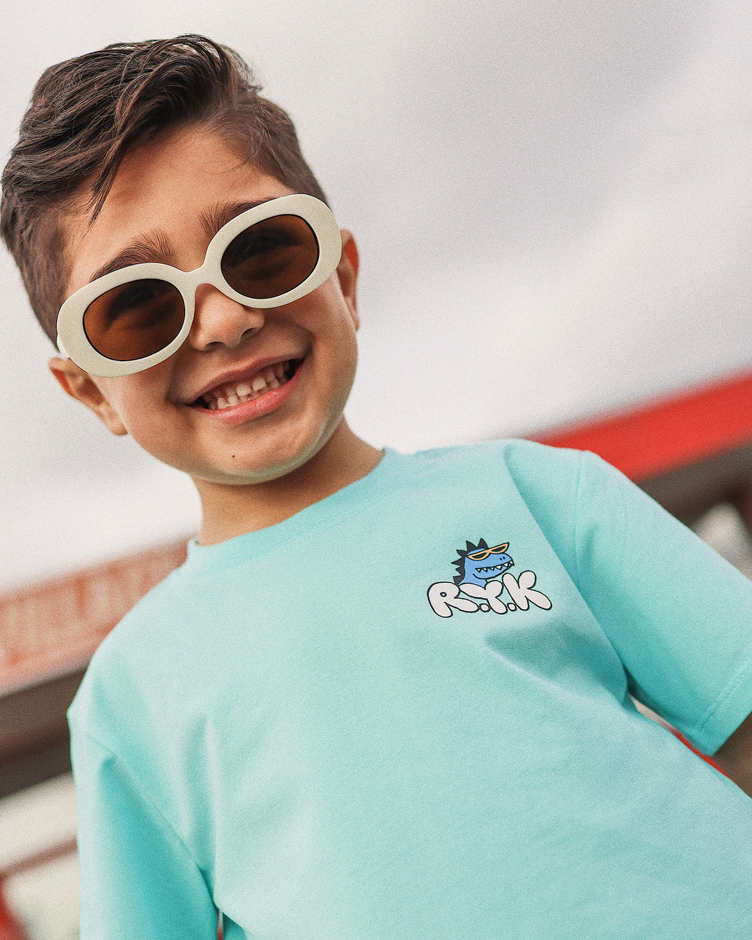 JET TEE IN AQUA SEA
