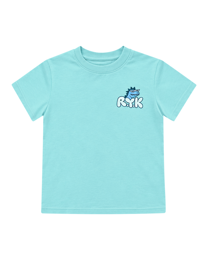 JET TEE IN AQUA SEA