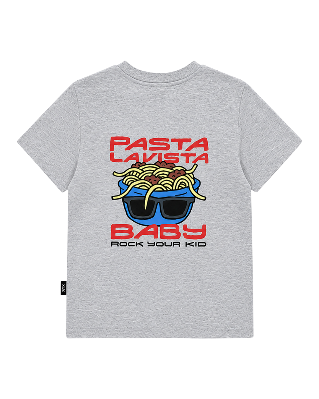JET TEE IN GREY MARLE