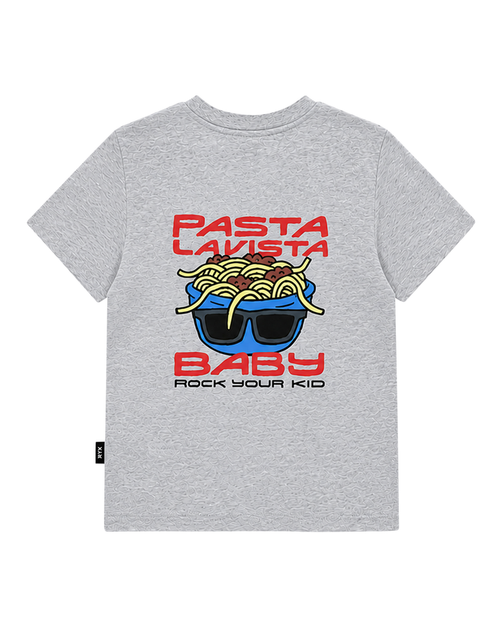 JET TEE IN GREY MARLE
