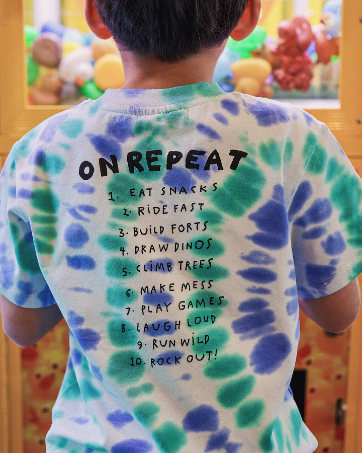 JET TEE IN TIE DYE