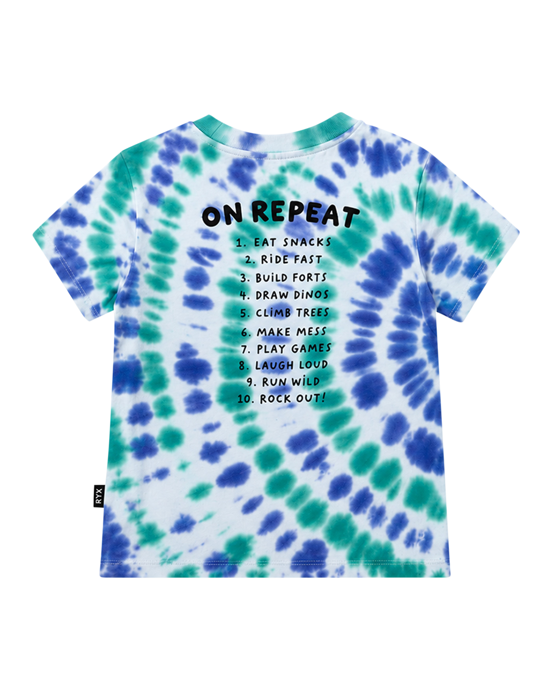 JET TEE IN TIE DYE