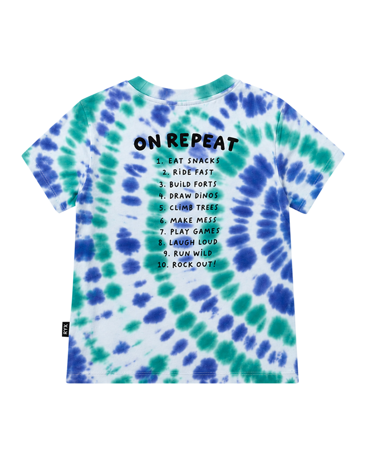 JET TEE IN TIE DYE