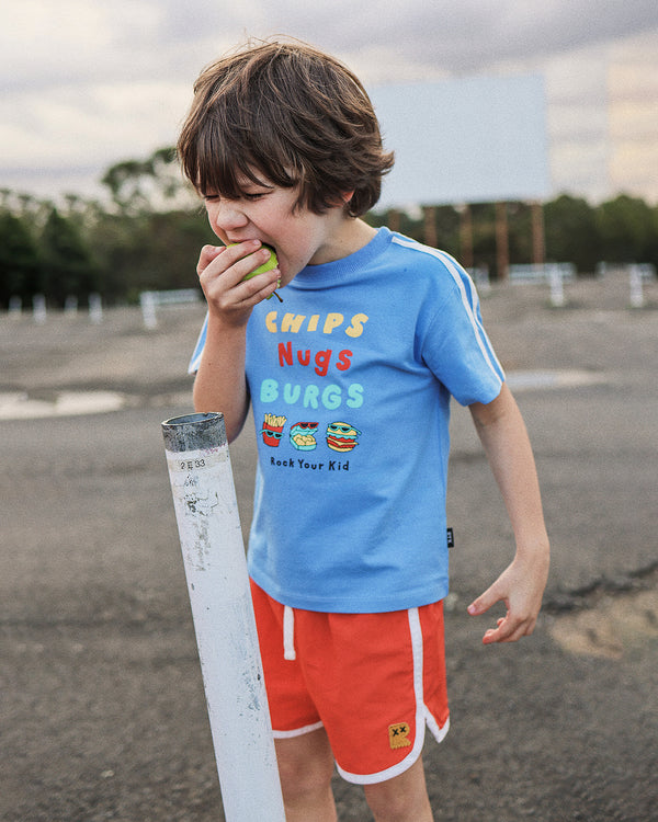 JOSH TEE IN COOL BLUE