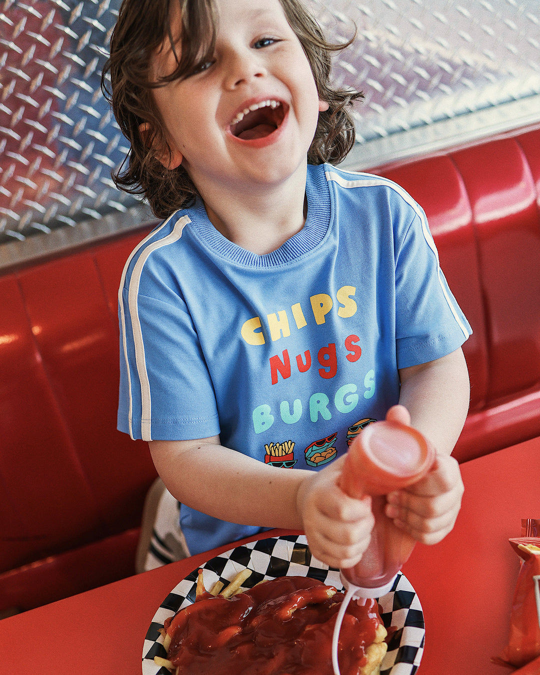 JOSH TEE IN COOL BLUE