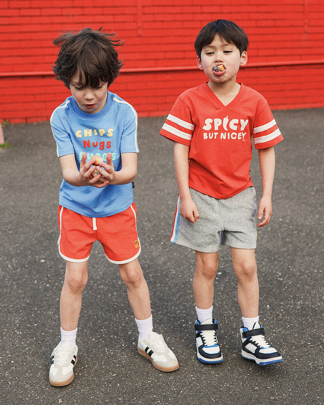 DONNIE TEE IN FIERY RED