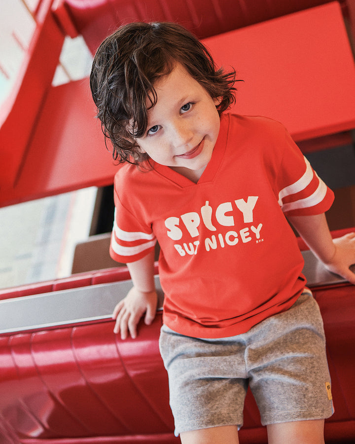DONNIE TEE IN FIERY RED