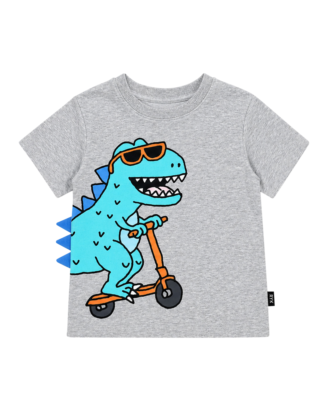GRAYSON TEE IN GREY MARLE