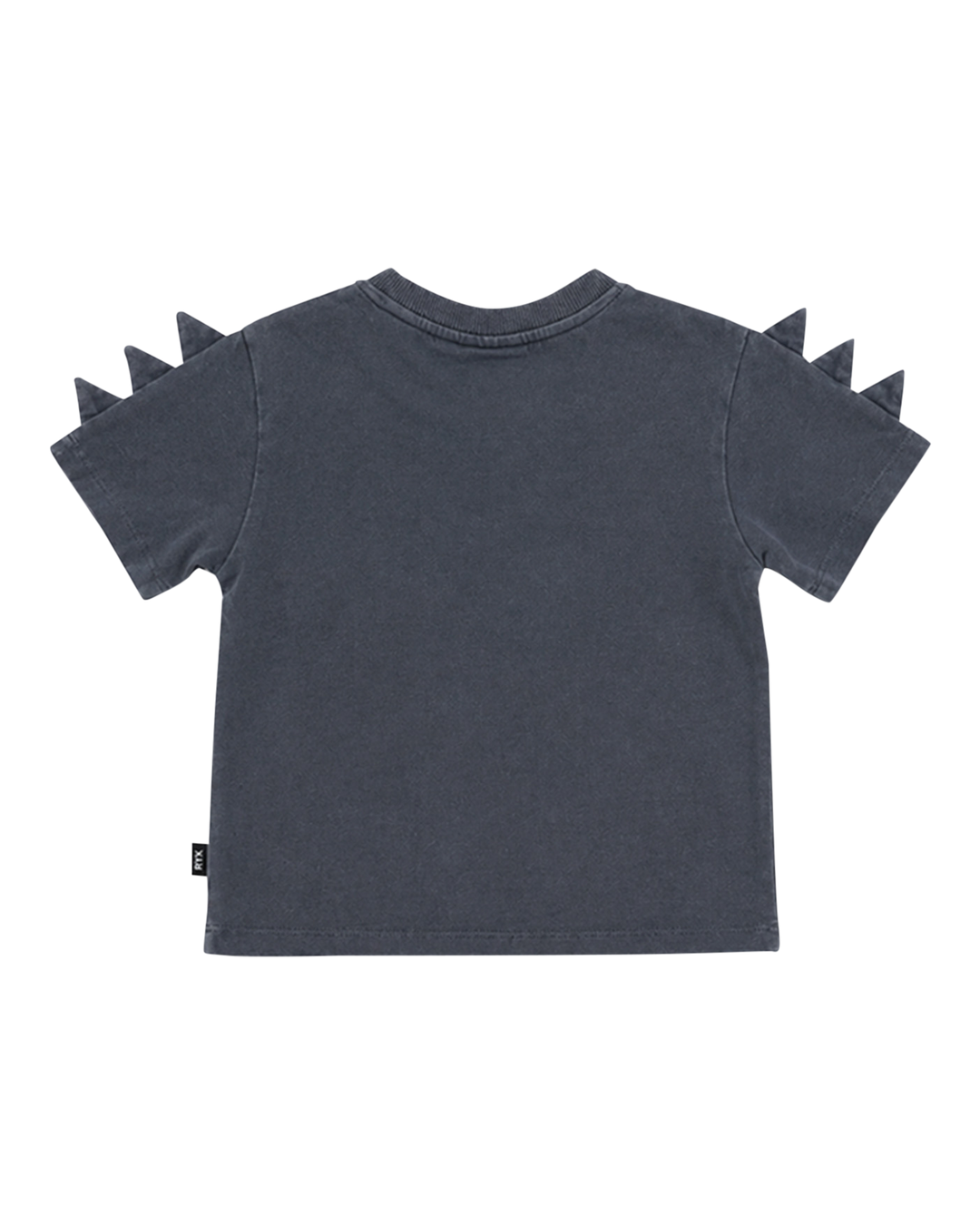 OLLIE TEE IN CHARCOAL GREY