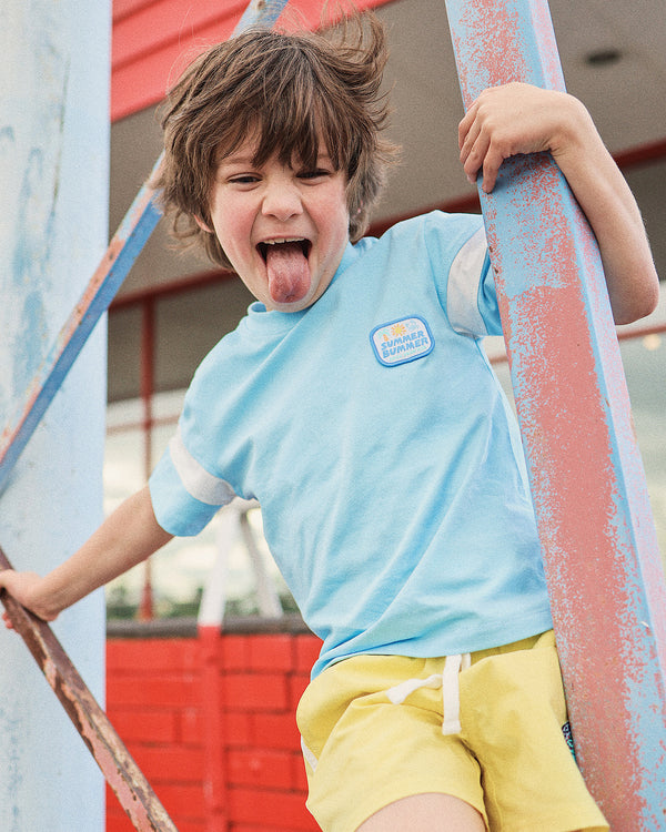 VANCE TEE IN BABY BLUE SUNRISE